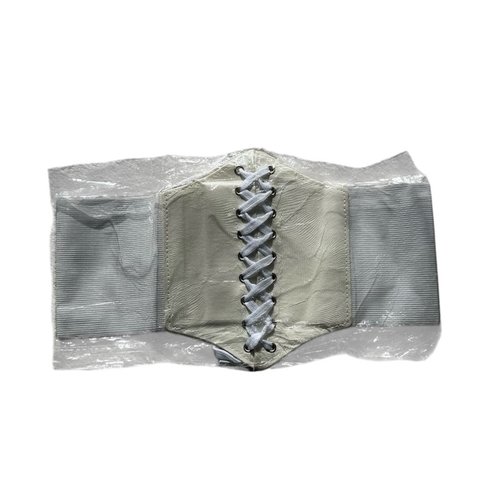 brand new white/cream stretchy corset